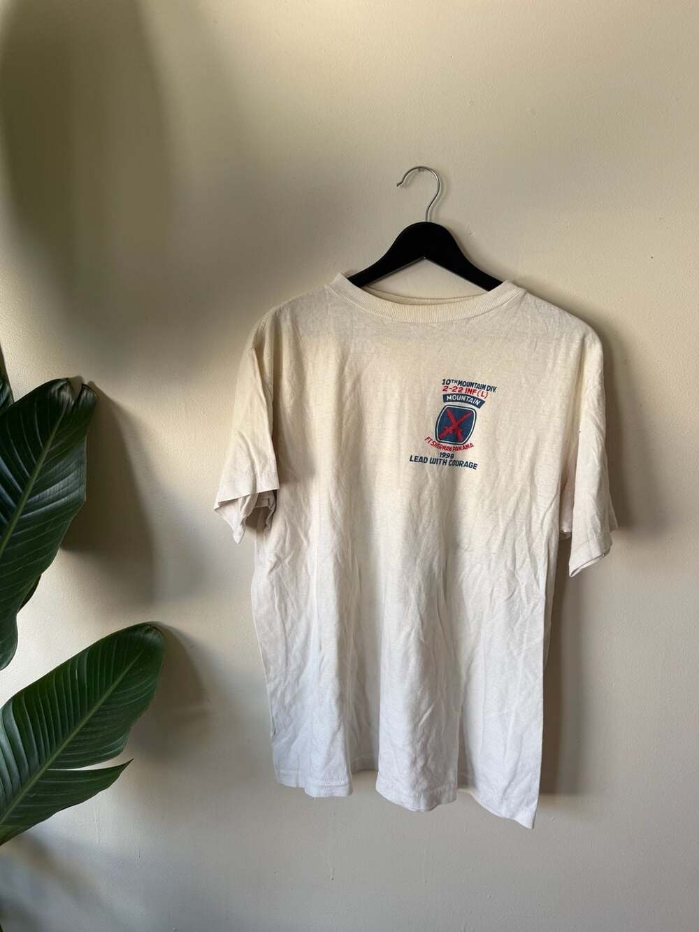 Vintage 1998 10th  Fort Sherman Panama J.O.T.C. Jungle Expert T-Shirt